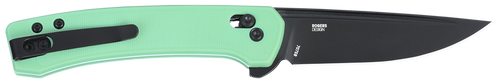 Crkt Q Compact 3.05" Plain - Edge Aqua Crossbar Lock