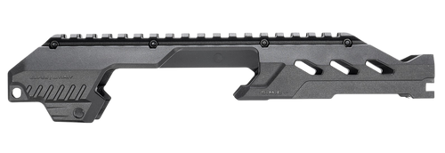 Strike Industries SMCCP320TRAIL SMC Charlie Top Rail Black Steel Compatible w/ Extended Charging Handle for P320 Slides