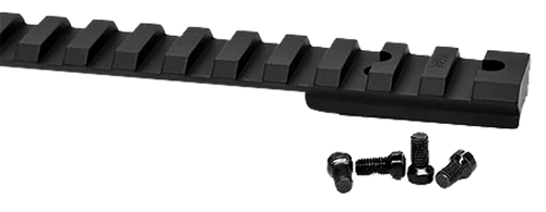 Warne V46815MOA Vapor Picatinny Rail Black Anodized Aluminum Savage 93/93R17/Mark II Rimfire "E", 15 MOA