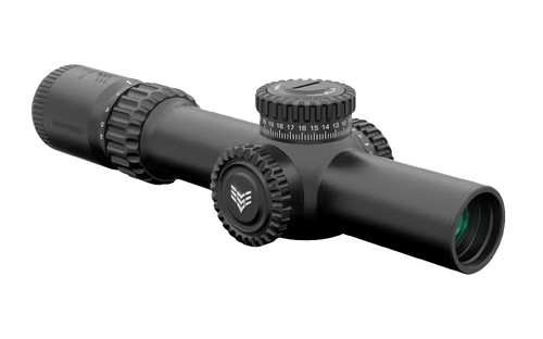 SWAMPFOX WAR16241-RM WARHORSE 1-6X24 FFP RED MOA