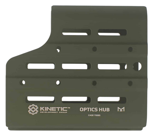 Kinetic Development Group MSH5-113 Optics HUB Spotting Scope Case Green Aluminum