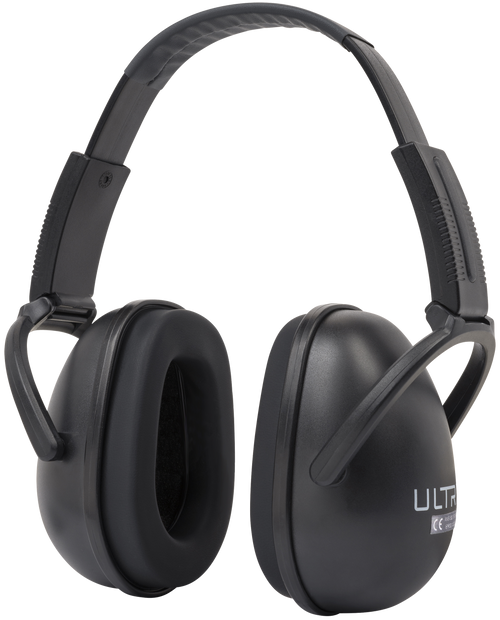 Ultrx Sound Blocker Passive - Earmuff Black 23db