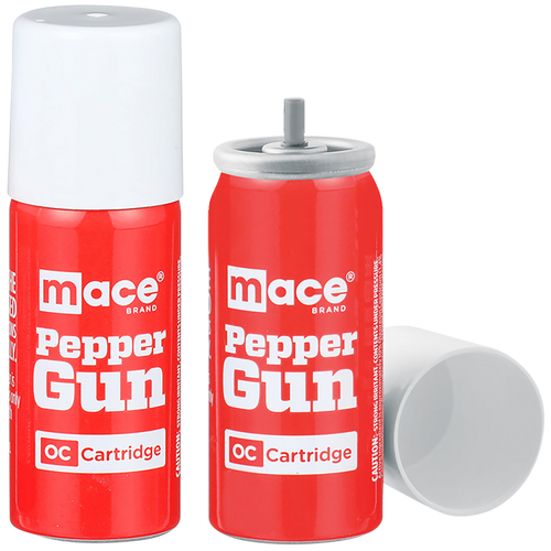 Mace 80421  Pepper Cartridges OC Pepper Range 25ft 2Pack