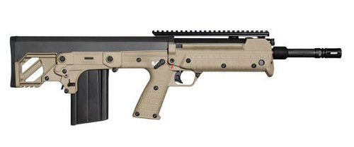 Bull pup RFB Rifle in tan manufactured by Kel-Tec Chambered in .308