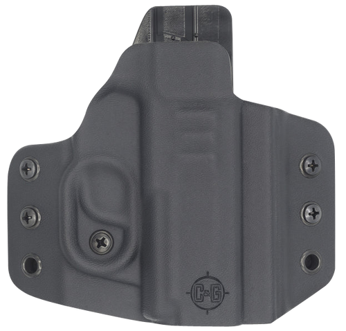 C&G Holsters 0256100 Covert  OWB Black Kydex Belt Loop Fits Sig P365/P365 XL