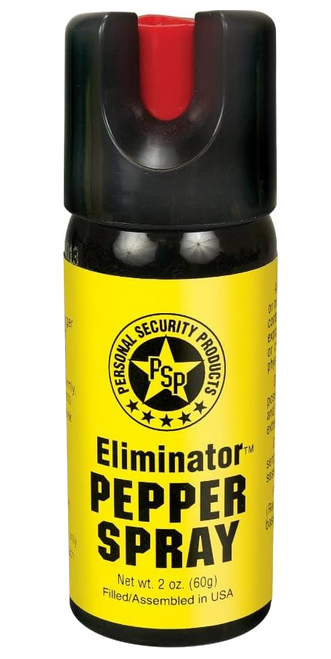 PSP EGL60FTC Eliminator Pepper Spray Pepper Gel Range 12-15 ft Canister