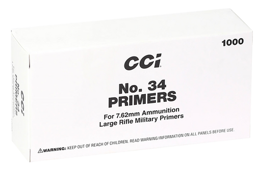 CCI 2 Mil-Spec No. 34 7.62mm Rifle 1000/Box