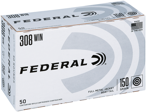 Federal AE308DB American Eagle  308Win 150gr Full Metal Jacket 50 Per Box/5 Case