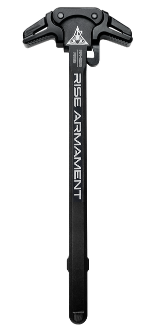 Rise Armament RA230BLK RA-230 Charging Handle AR-10 Black Anodized Aluminum Ambidextrous Hand