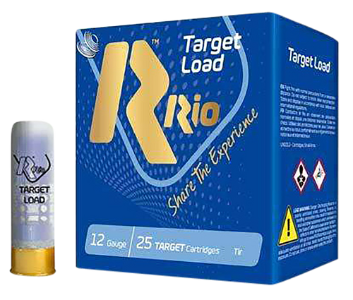 Rio Ammunition TG369 Target Load High Velocity 12Gauge 2.75" 1 1/4oz 9Shot 25 Per Box/10 Case