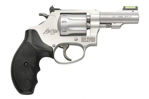 22 long rifle revolver with an 8 shot capacity. Manufactured by Smith & Wesson