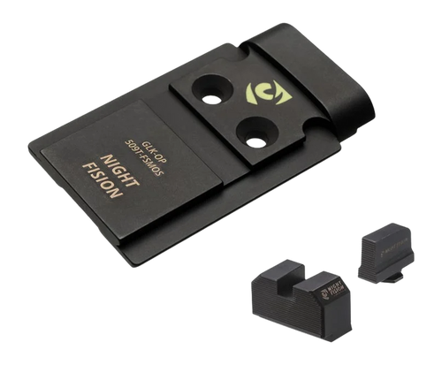 Night Fision Optic Plate & - Blank Sight Combo 509t Fs Mos