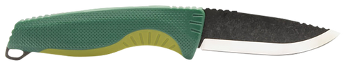 S.O.G SOG17410257 Aegis AT 3.13" Folding Drop Point Part Serrated Black TiNi Cryo D2 Steel Blade, OD Green Textured GRN Handle