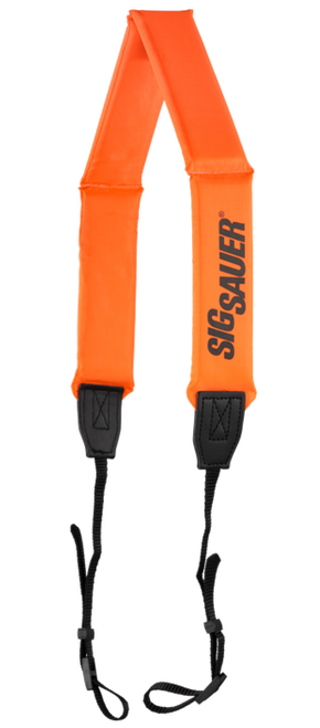 Sig Sauer Electro-Optics SOZFNS0M Zulu Floating Neck Strap Orange Neoprene 55" Long