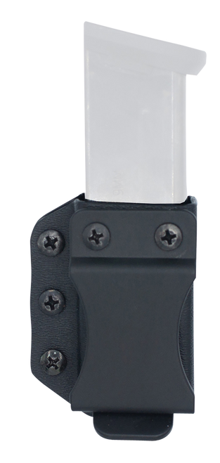 DeSantis Gunhide A100KJKKZ0 Persuader Mag Pouch  IWB/OWB Black Kydex Belt Clip Compatible w/ Sig P365, Kimber R7 Mako Ambidextrous