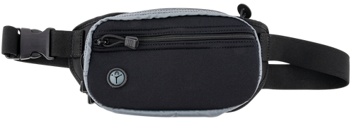 Galco FTPGBS Fastrax PAC Waistpack Size Sub-Compact Black/Gray Neoprene Compatible w/Diamondback DB/S&W M&P Shield Plus/Glock 26 Gen3-5 Belt Up to 50" Wide Ambidextrous