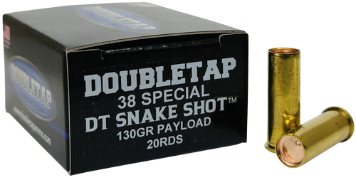 Doubletap 38 Spl Snake Shot - 20rd 50bx/cs