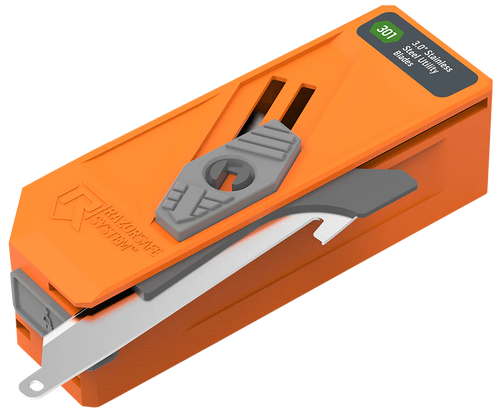 Outdoor Edge 3" Drop Point - Blade Dispenser 12 Blades