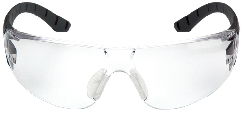 Pyramex PYSBG9610ST Endeavor Glasses Clear Lens Anti-Fog Black-Gray Frame