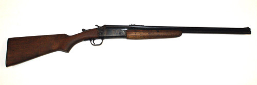 This is a Savage Arms model 24B, .22 magnum over .410 gauge. This firearm has been case hardened. Pre-owned firearm.