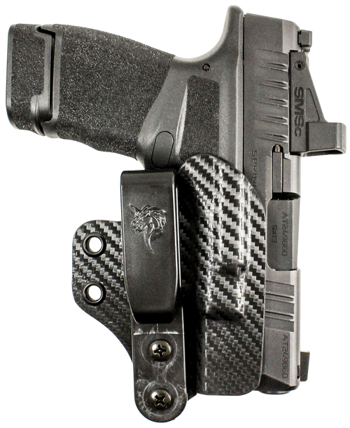 DeSantis Gunhide 216KJ8JZ0 Lifeguard  IWB Black Sig Sauer P365X w/ Romeo Zero Ambidextrous