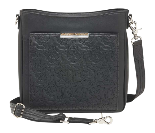 GTM GTM-98LMB/BK      SLIM PURSE CROSSBODY-LAMB