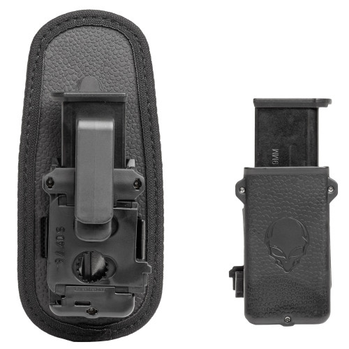 Alien Gear Single Mag Carrier - Owb/iwb 9/40 SS Amb Black!