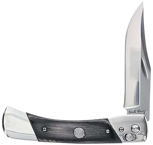 Uncle Henry Knife Plb7 3.8" - Blade Lmnt Wood Handles Pivot