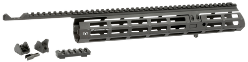 Midwest Industries MIMAR1895XRS Extended Sight System  13.63" M-LOK Black Hardcoat Anodized for Marlin 1895 Variants Includes Iron Sights