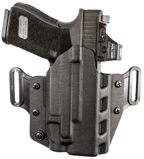 DeSantis Gunhide 195KA6VZ0 Veiled Partner  OWB Black Glock 19/23/32/45 Ambidextrous