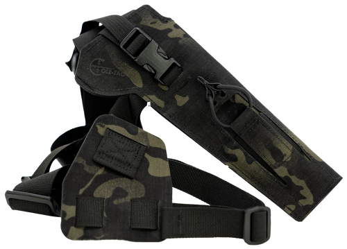 Cole-tac VW205 Varmint Wrangler Pistol Holder Chest Multi-Cam Black Left Hand