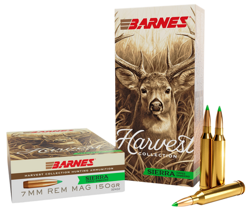 Barnes Harvest 7mm Rem Mag - 150gr Tipped Gameking 20rd