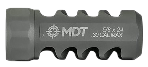 Mdt Sporting Goods Inc 109154RTI Hunt Brake  Black Titanium 5/8"x24 Threads 30Cal