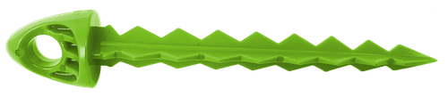 Targettack Llc  Targettack  Lime Green Polycarbonate Plastic 3" For Paper/Vinyl Targets 12 Pack