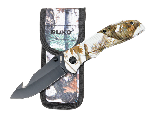 Ruko Folder Gut Hook 3.5" - Tundra Handle Clamshell