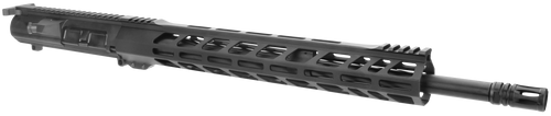 TacFire BU30818 Rifle Upper Assembly  308 Win 18" Black Nitride Barrel 7075-T6 Aluminum Black Anodized Receiver M-LOK Handguard for AR-Platform