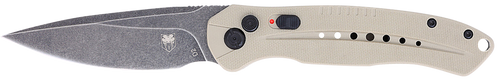 Cobratec Diablo Side Button - Auto 3" D2 Fde/stnwsh BLK Bld