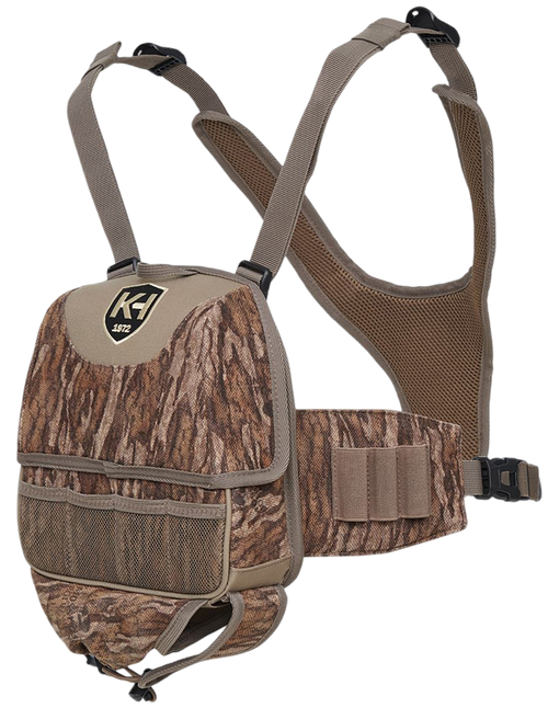 Knight & Hale KHT0103 Run N Gun Turkey Vest Chest Mossy Oak Bottomland