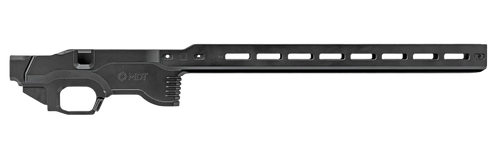 Mdt Sporting Goods Inc 114881BLK ACC Premier Gen2 Chassis Base Cerakote Black Aluminum Fits Ruger American Rimfire Right Hand