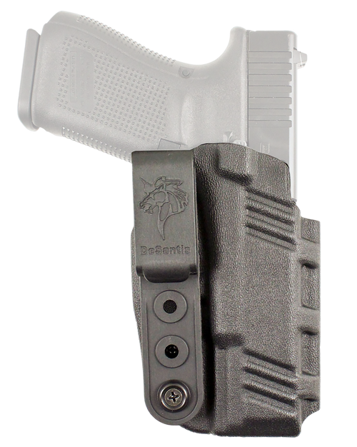 DeSantis Gunhide 137KJA09Z0 Slim-Tuk  IWB Black Kydex Fits S&W Shield X Ambidextrous