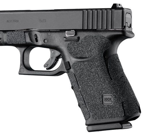Hogue 17239 Wrapter  Black Adhesive Rubber Fits Glock 19/23/32/38 Gen3 Fits Pistol