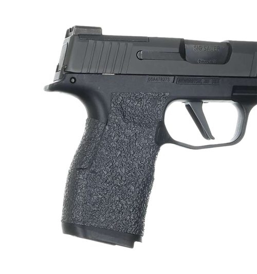 Talon Grips EV12R Adhesive Grip  Textured Black Rubber, Fits Sig P365/P365XL