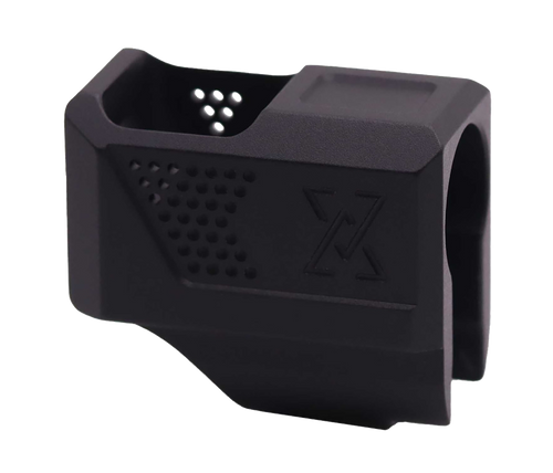True Precision Inc TPSHCCMPBL True-Lock Ultimate Compensator Black Type 3 Hard Anodize 7075 T6 Aluminum Compatible w/ Springfield Hellcat