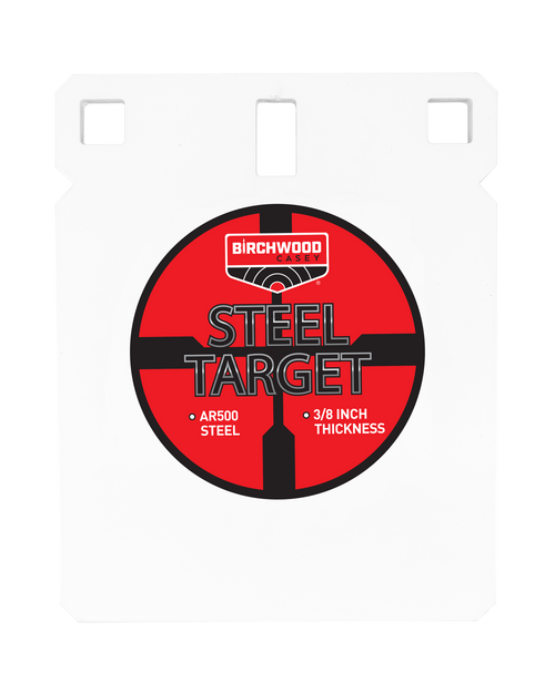 Birchwood Casey BC-SQR8-38 Centerfire Target 3/8" AR500 Steel 8" Square Gong