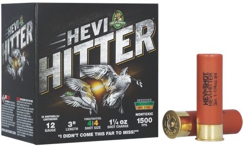 HEVI HS28044 HEVI-HITTER 12G 3" 1-1/4oz   4  25/10