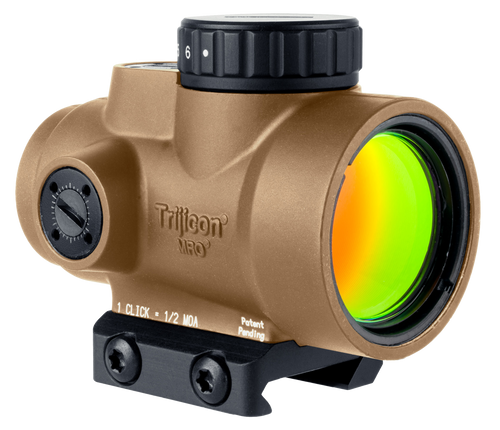 Trijicon 2200347 MRO SD  Coyote Tan 1x25mm 2 MOA Green Dot Reticle Low Mount