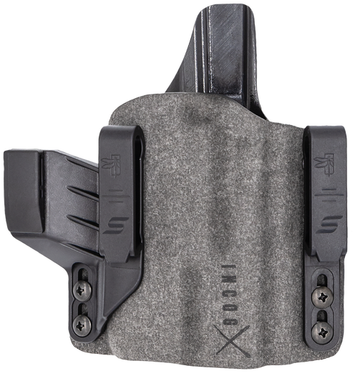 Safariland INCOG0750A0CX261 Incog X  IWB Gray Cordura, Fits Sig P320 Belt Clip Mount, Right Hand
