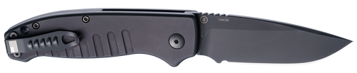 Hogue Ballista-i Button Auto - Drop Point Blade Matte Blk 3.5