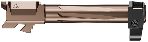 Radian Weapons R0834 Ramjet & Afterburner Combo 9mm Luger Compatible w/Glock 19 Gen4, Bronze Stainless Steel