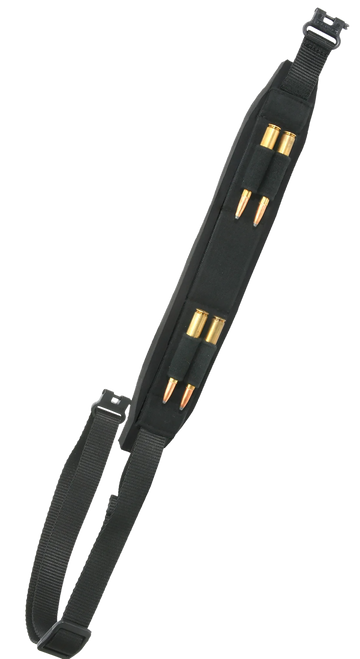 Outdoor Connection NDMB90142 Neo Magnum Sling Black Neoprene Adjustable Rifle/Shotgun